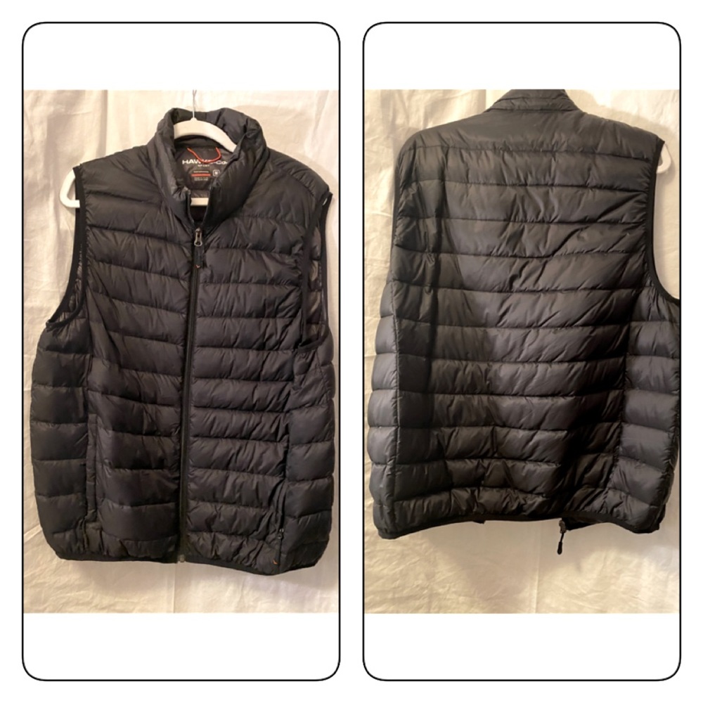 Hawke Co Black Performance Puffy Vest M